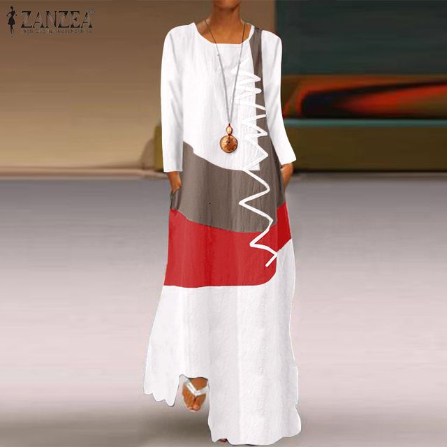 b- spring maxi white