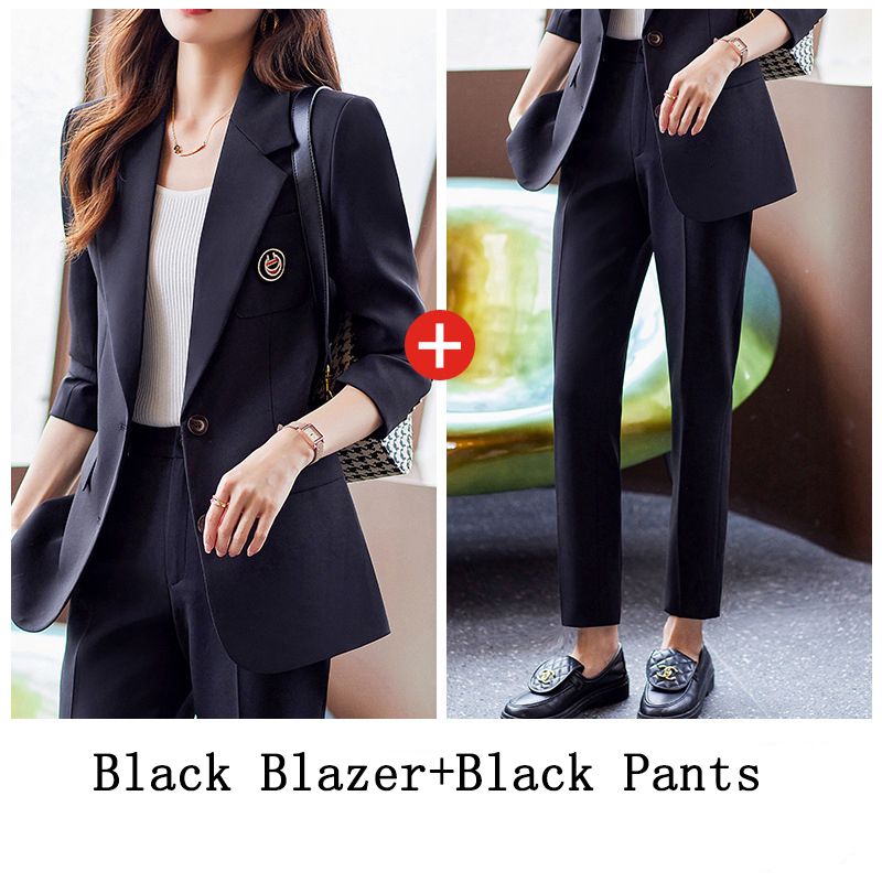 black pant suits