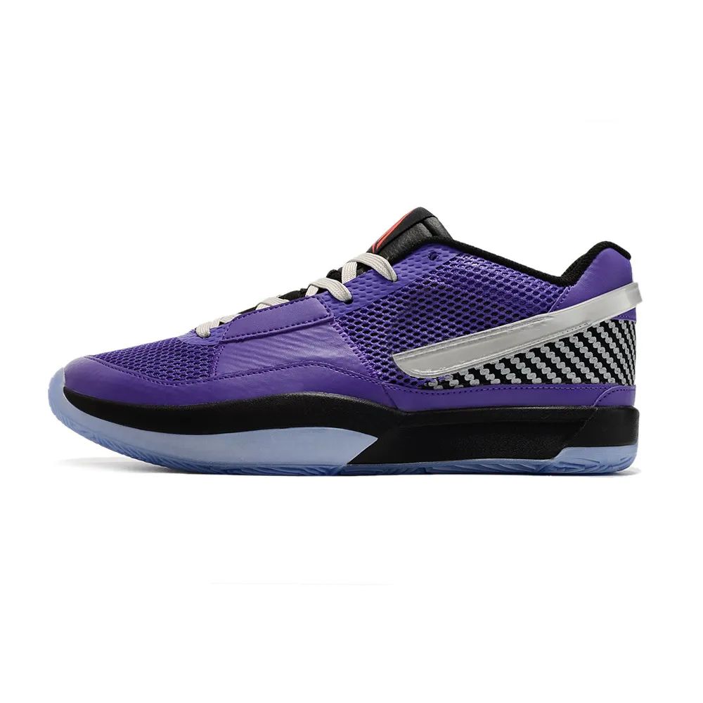 Purple Womens 1s Ja Morant 1 Basketball Shoes For Midnight Big