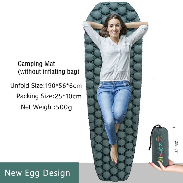 Green Camping Mat-One Seat