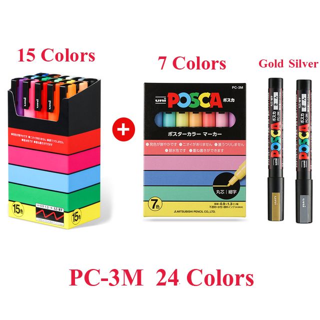 PC-3M 24 الألوان