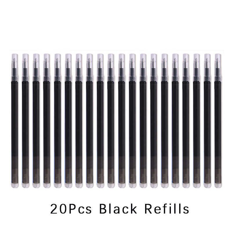 20pcs Refills Black.