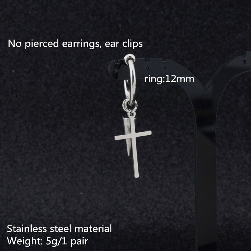 Steel Ear Clip 1PAIR6