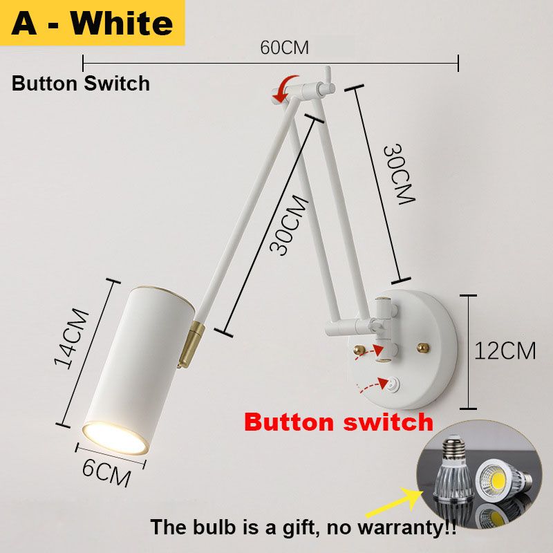 Un interrupteur de bouton WHI Switch Natural Light 4000K