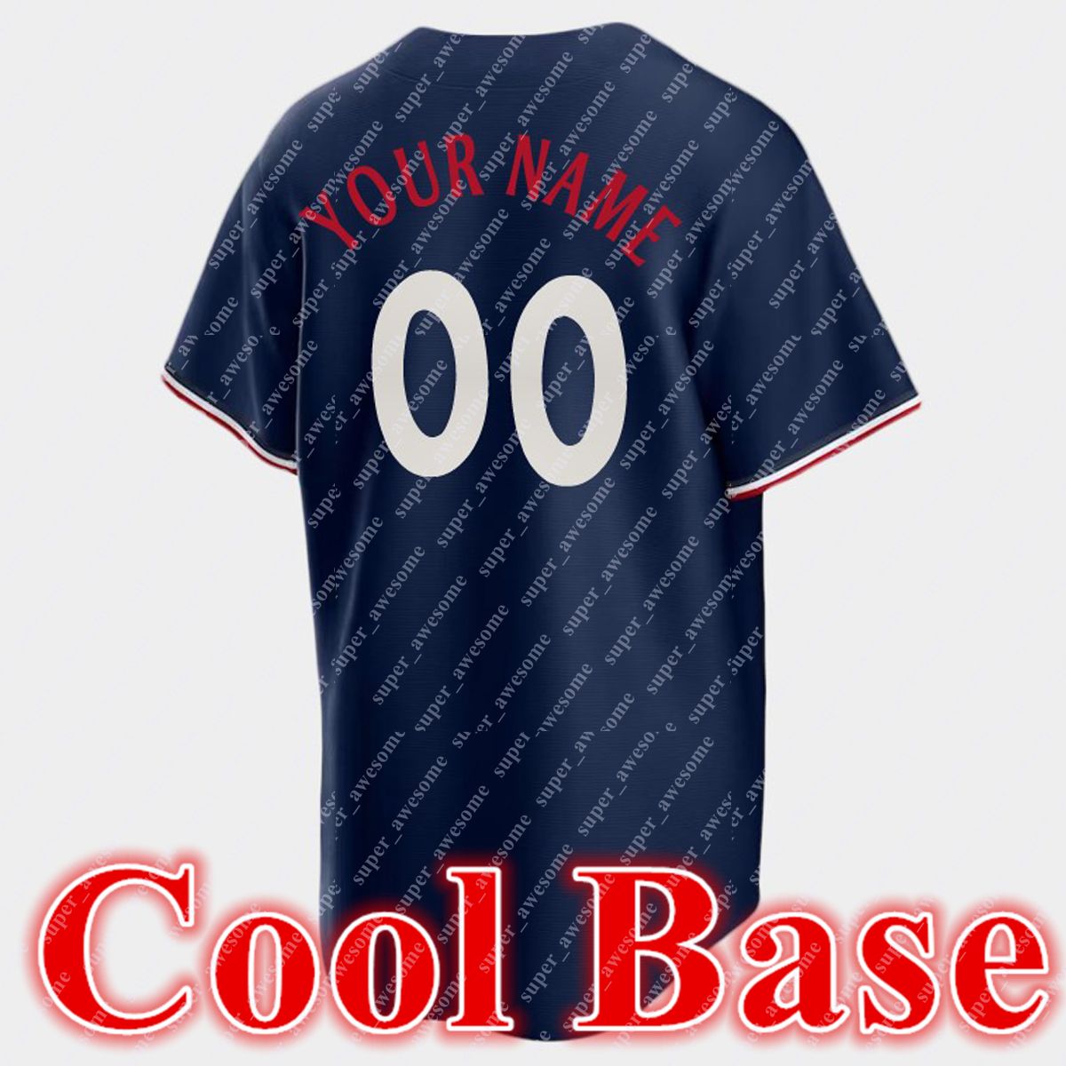 Navy Cool Base With Sleeve Patch