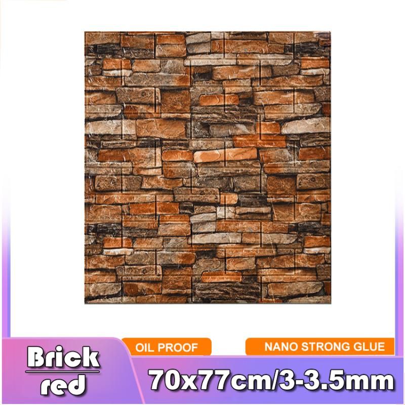 Brick Red 10pcs 70x77cm
