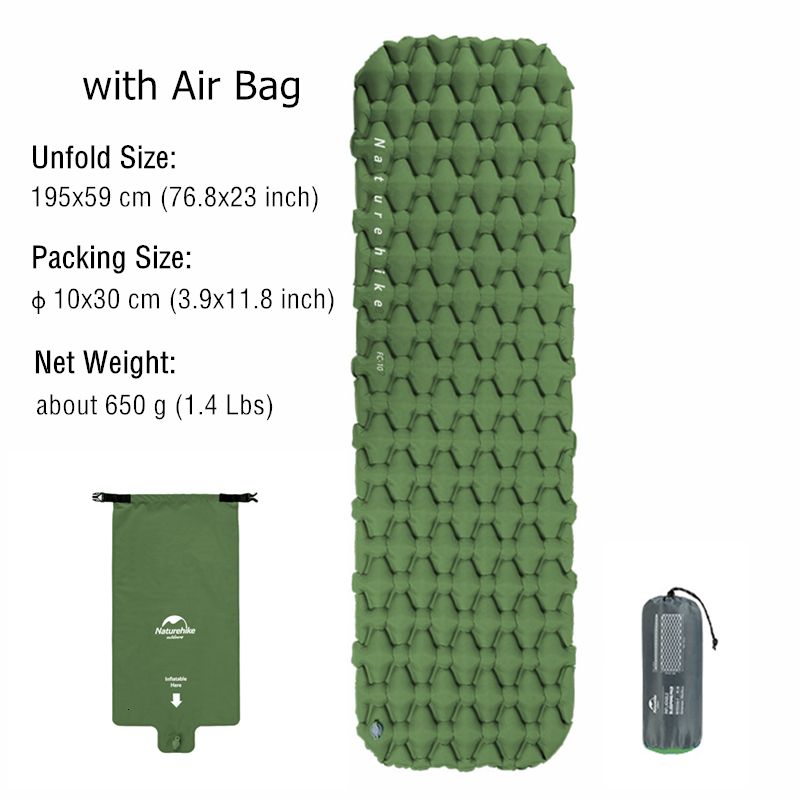 Green-with Air Bag