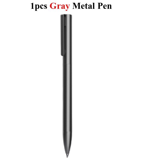 1 grijze metalen pen