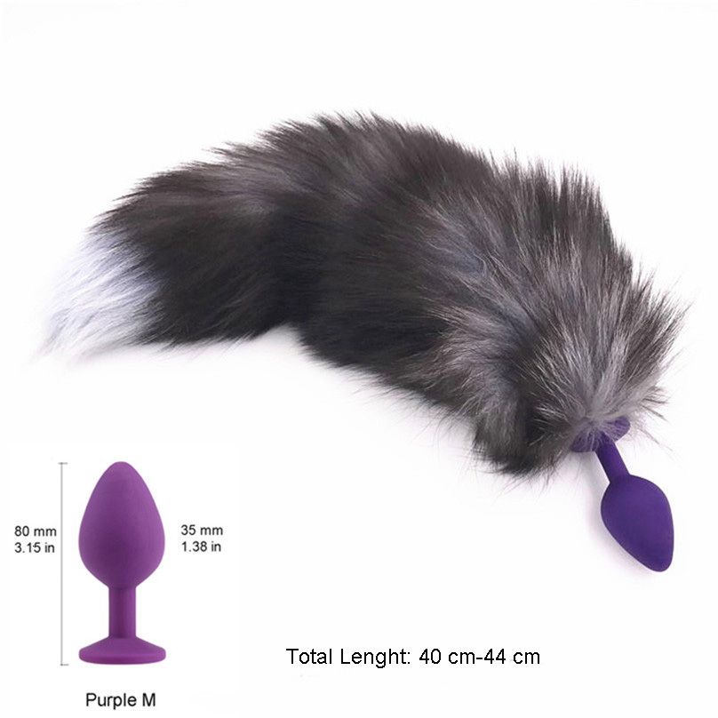 M Purple Plug Tail