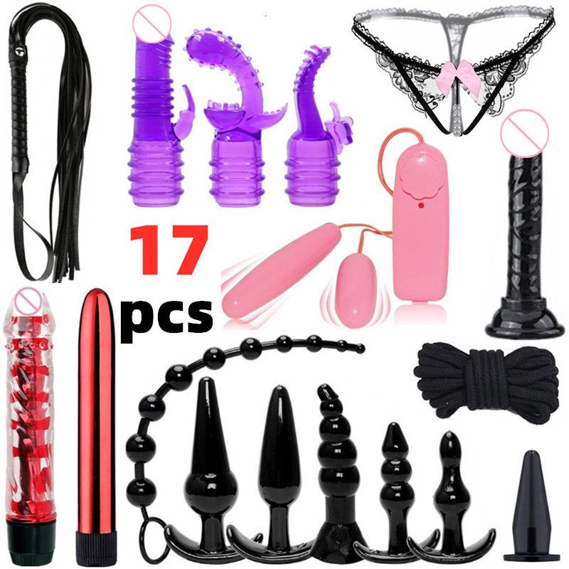 17pcs Noir