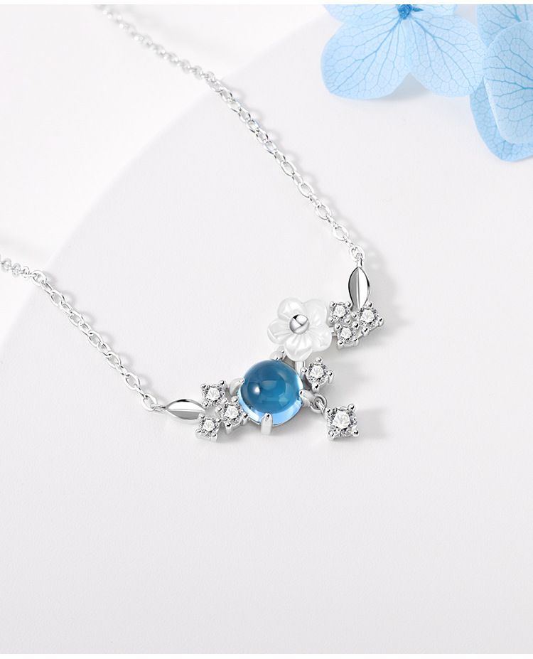 Blauw kristal