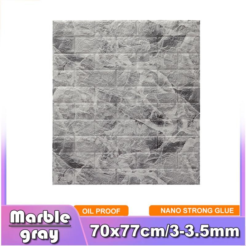 Marble Grey 10pcs 70x77cm