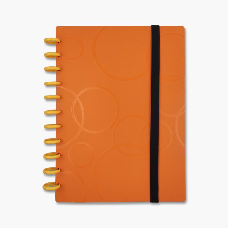 Notepad For Laptops A4 Binder Notebook Diary Book DIY Mushroom Hole