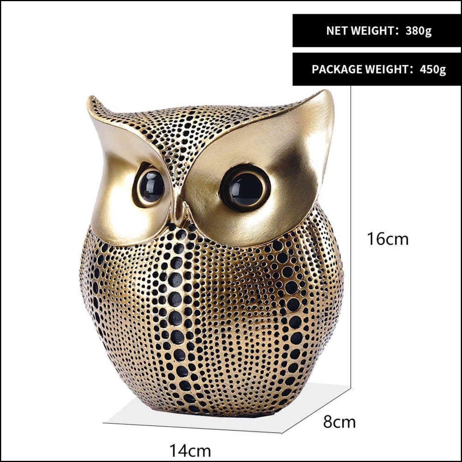 Black Gold Owl