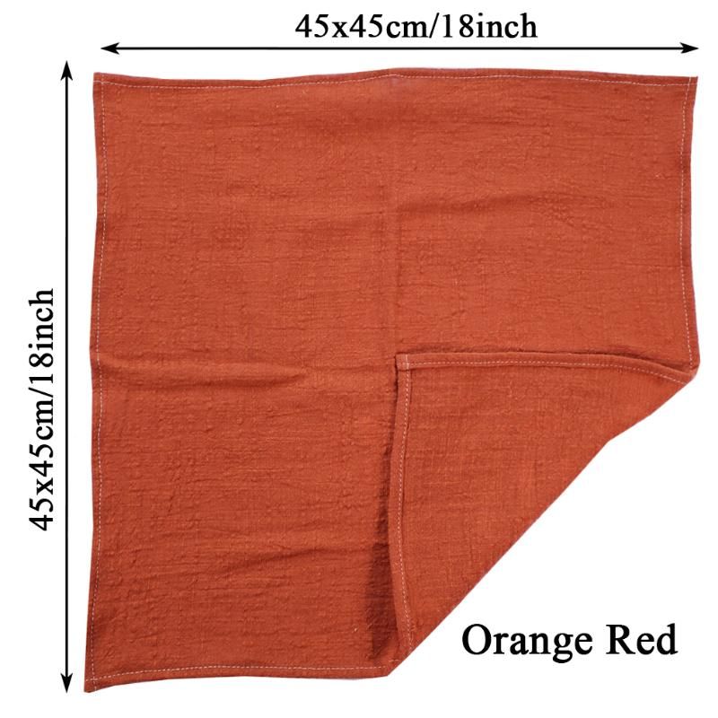 10pc 45x45cm orange