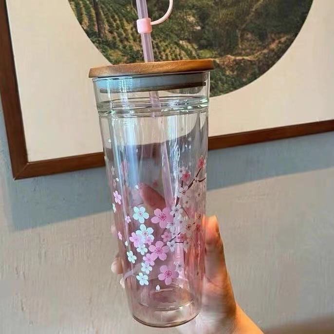 tasse de paille cerise un