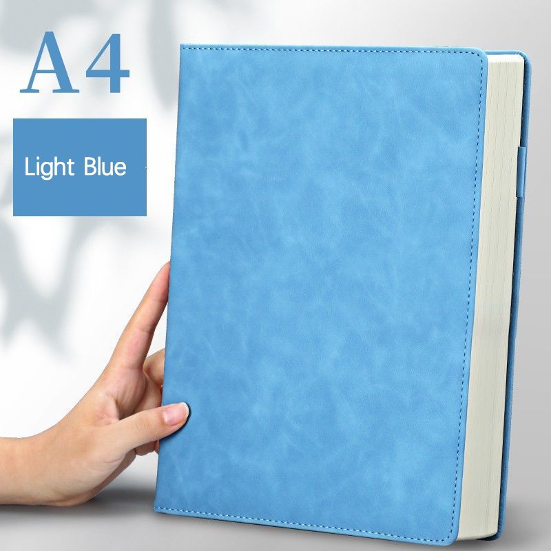 A4 ljusblå 4