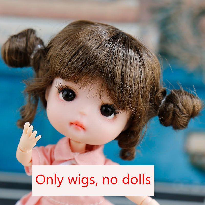 Wig Only 466-sm4-Only Wig Head13-15cm