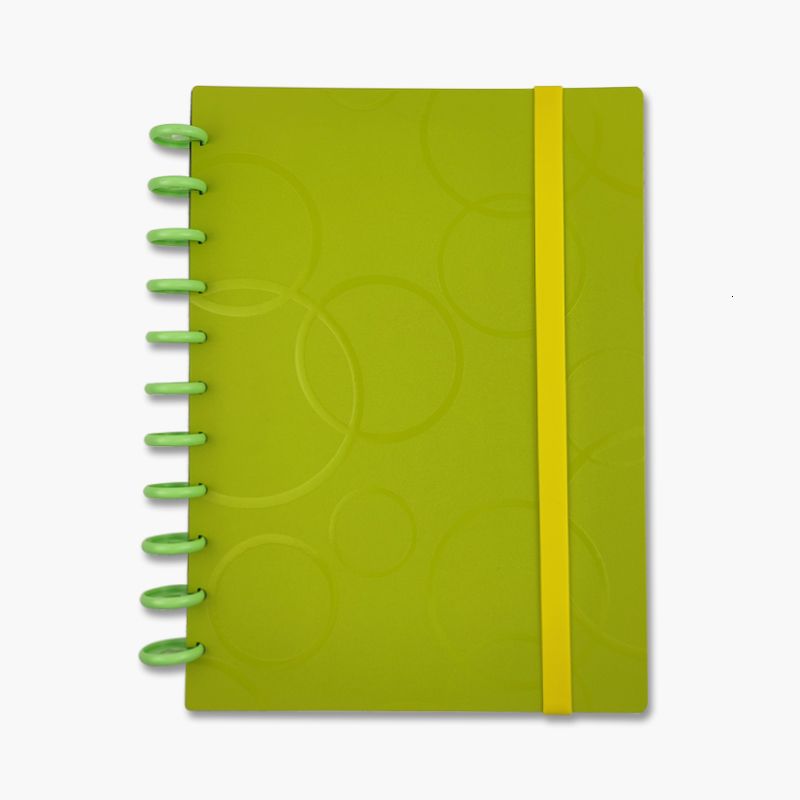 Notepad For Laptops A4 Binder Notebook Diary Book DIY Mushroom Hole