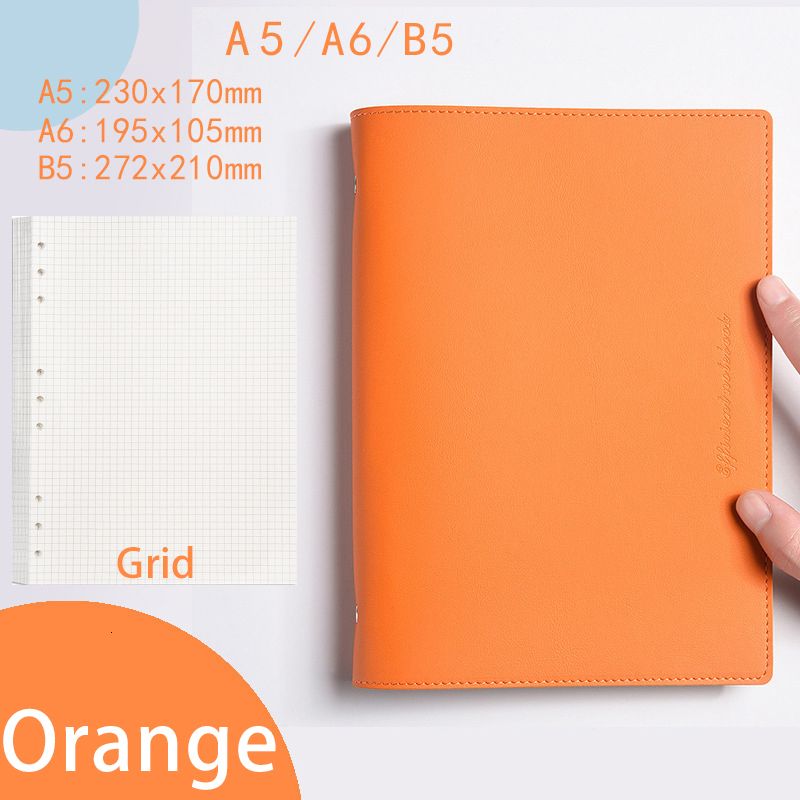 Orange-Grid-A6