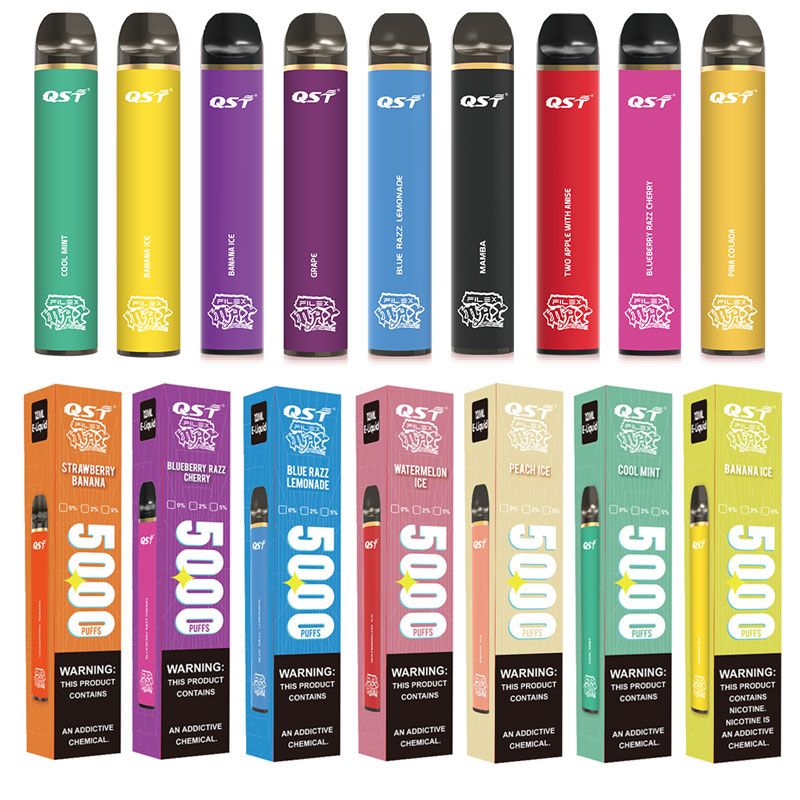 5000 puff 0% mixed flavors