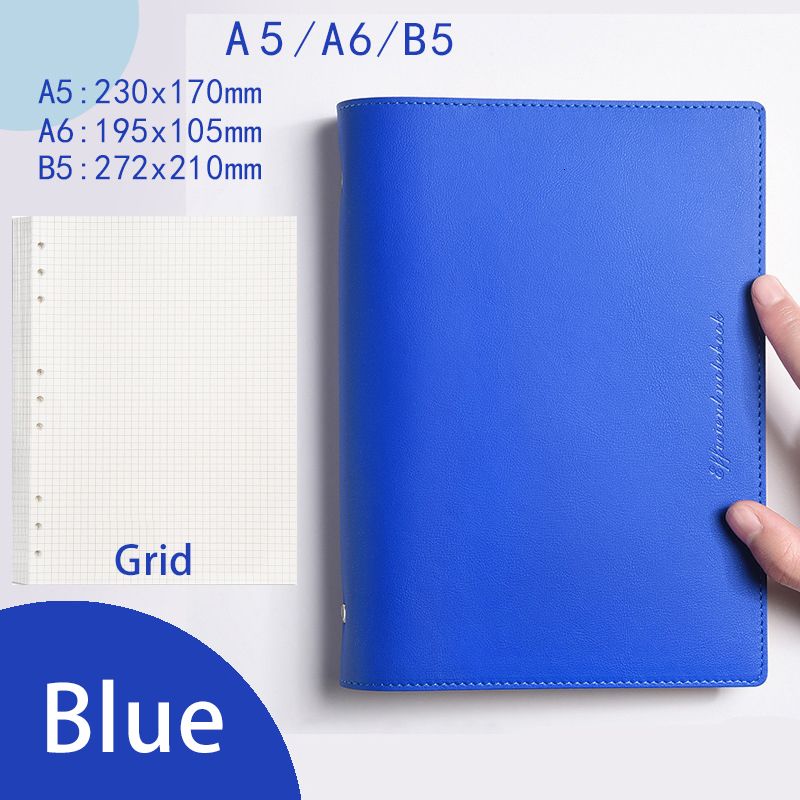 Blue-Grid-A5