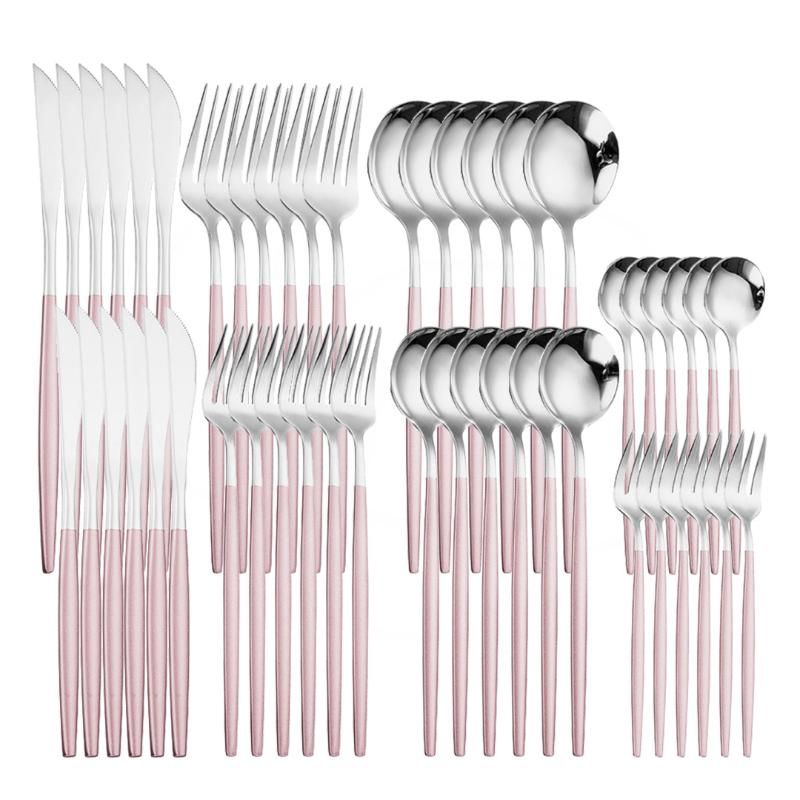 Pink Silver 6Sets