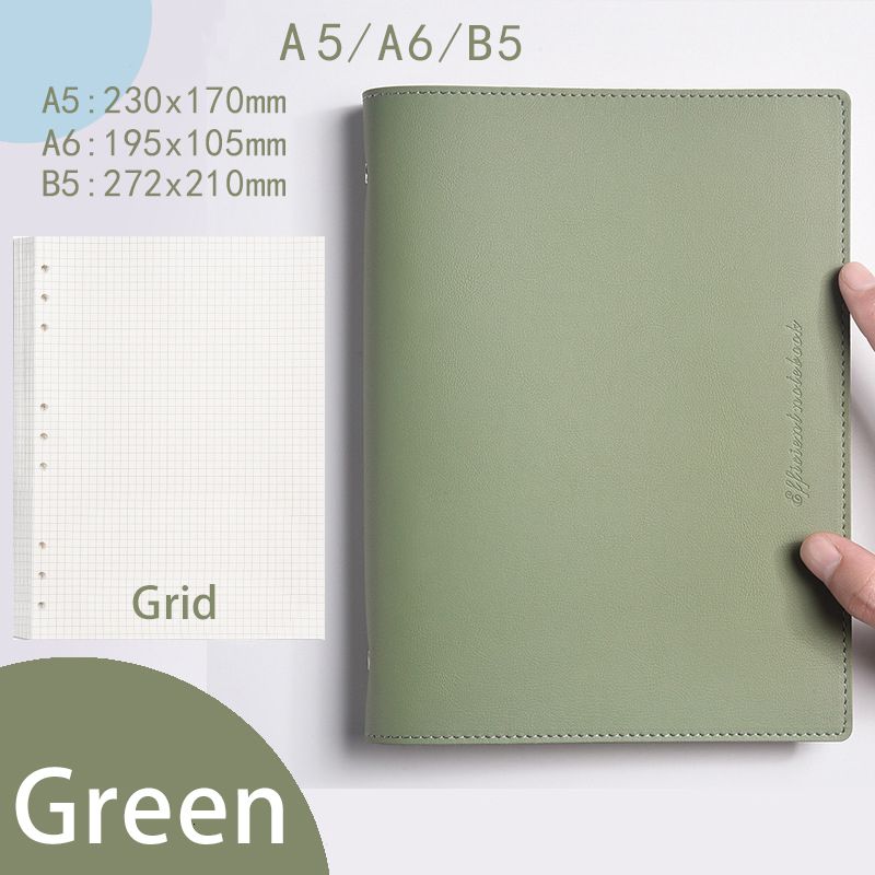 녹색 그리드 A6