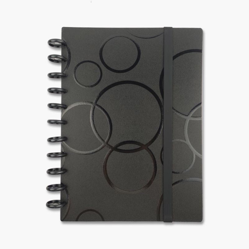 Notepad For Laptops A4 Binder Notebook Diary Book DIY Mushroom Hole