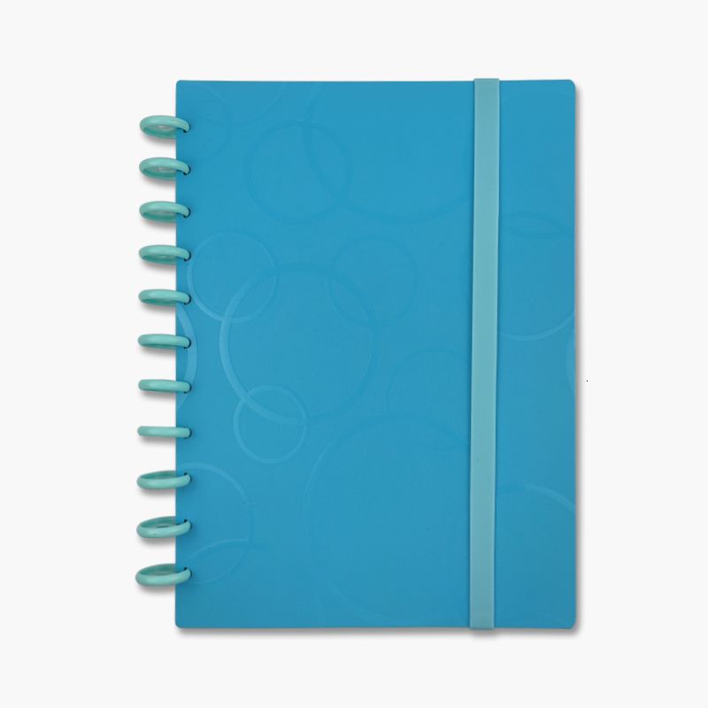 Notepad For Laptops A4 Binder Notebook Diary Book DIY Mushroom Hole