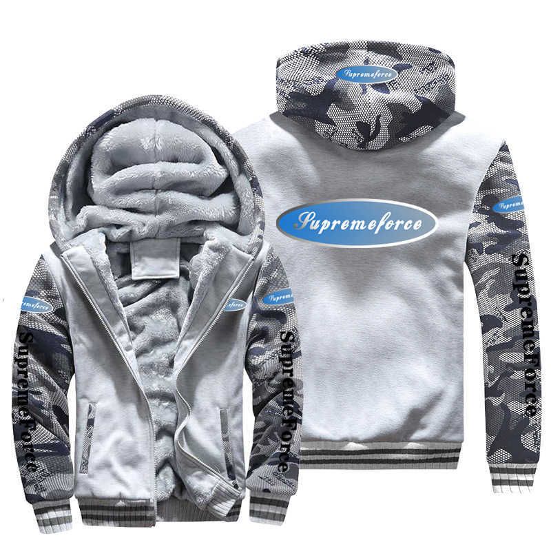 Etichetta blu Sup camuflage grigio chiaro