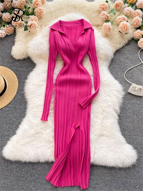 Robe rose à vente chaude