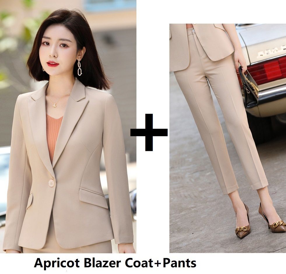 Pantsuit di albicocche