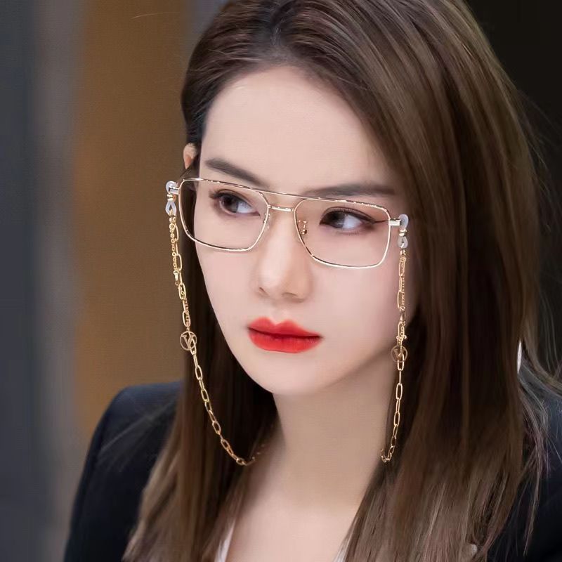 Cuerdas Para Gafas De Cuero PU Trenzado Duluok - Pack De 2 Unidades (Negro Y Marrón), 70 Cm, Con Mosquetón, Impermeable Y Elegante Para Gafas De Sol O Lectura