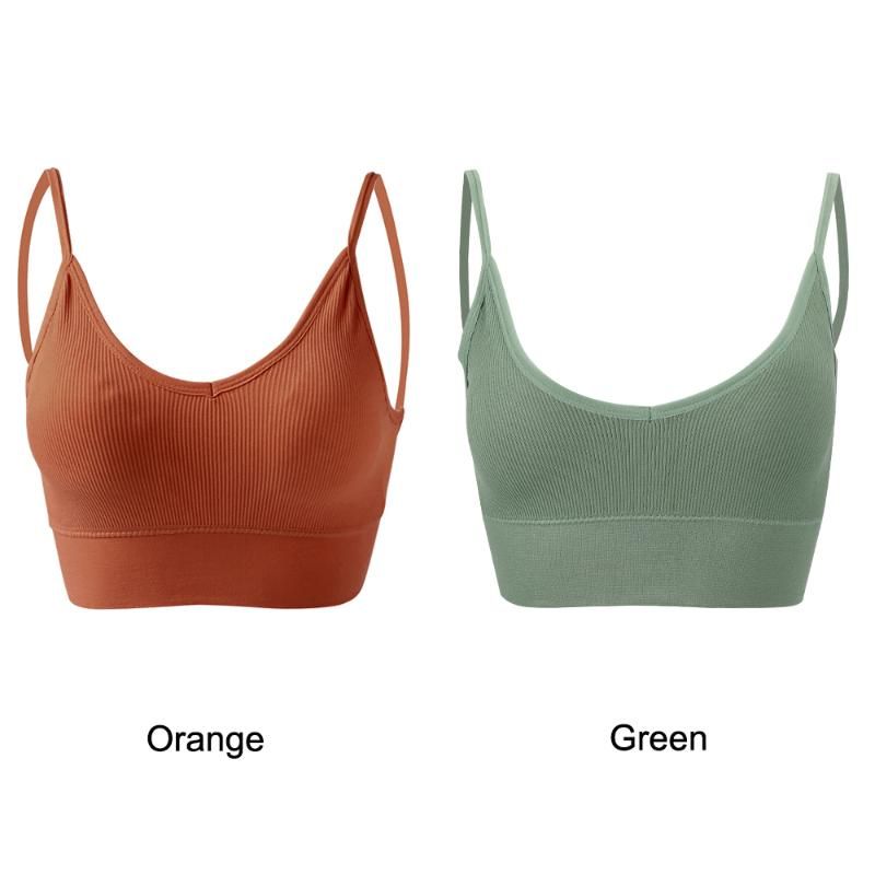 2pcs verde laranja