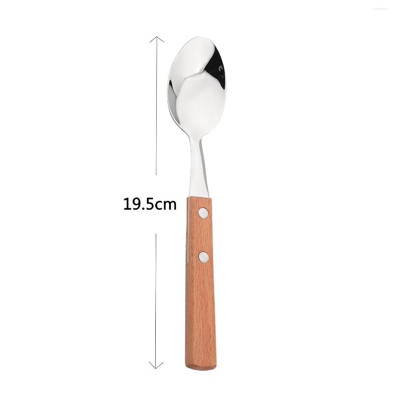 1Pc Spoon Wood