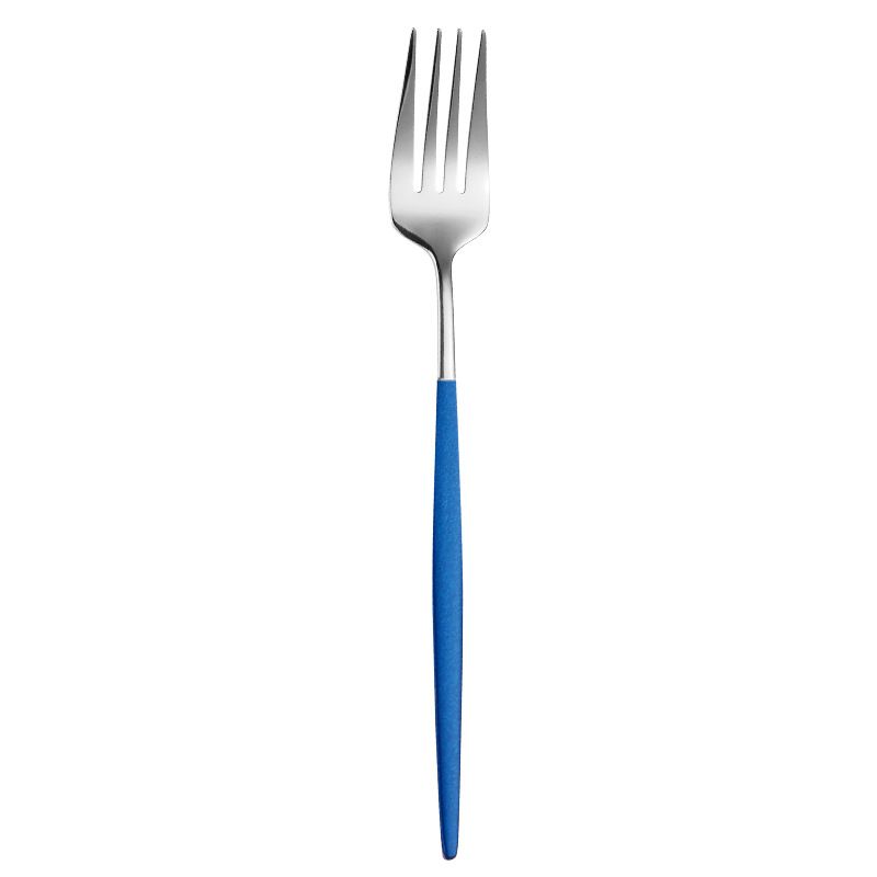 fourchette-Argent Bleu
