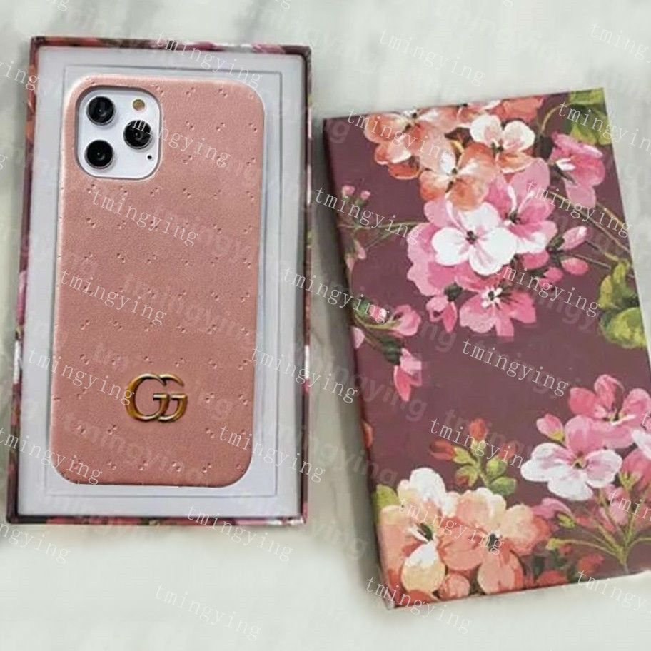 Luxury Designer Leather Classic Mobile Cell Phone Case for Gg