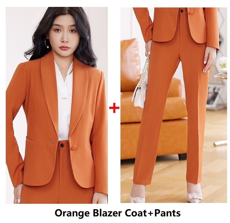 Pomarańczowe spodni 1