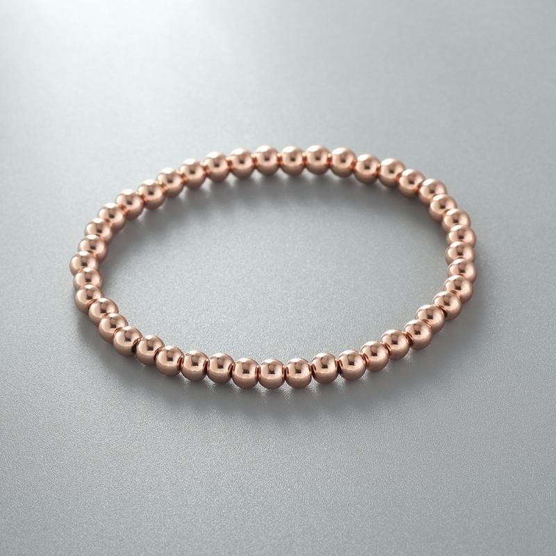 Rose Gold 4 mm China 17 cm