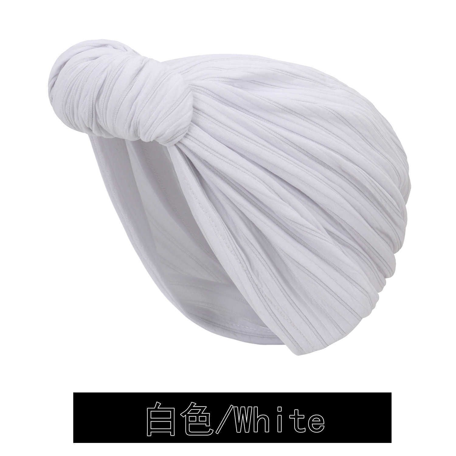 b cow horn bag cap - white