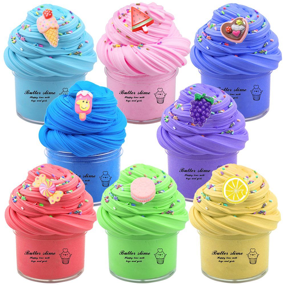 Cotton Fidget Toys, Cotton Slime Clay, Butter Slimes