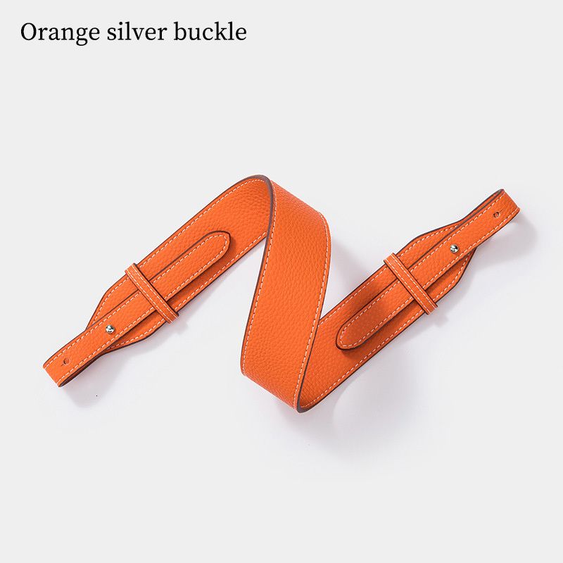 Orange Silver Buckle