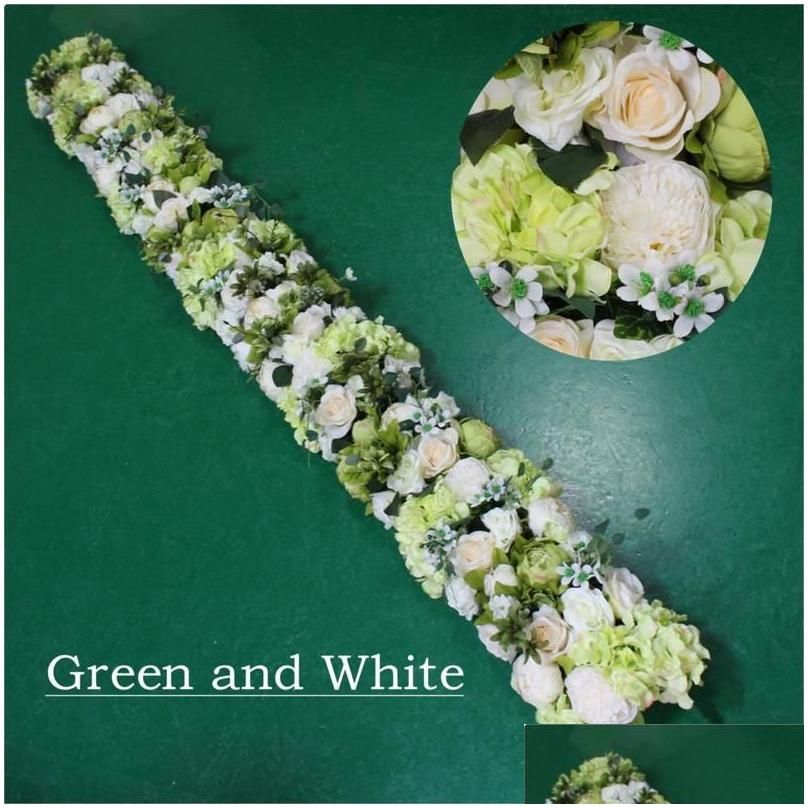 Зеленый и белый