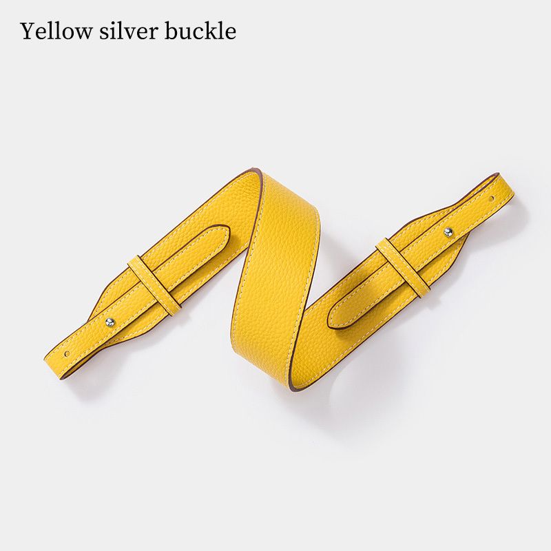Yellow Silver Buckle
