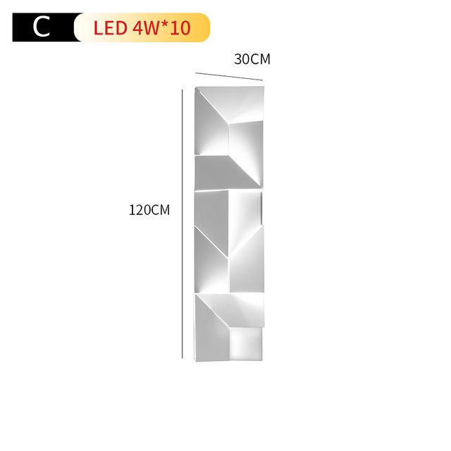 120x30x14 40W أبيض دافئ