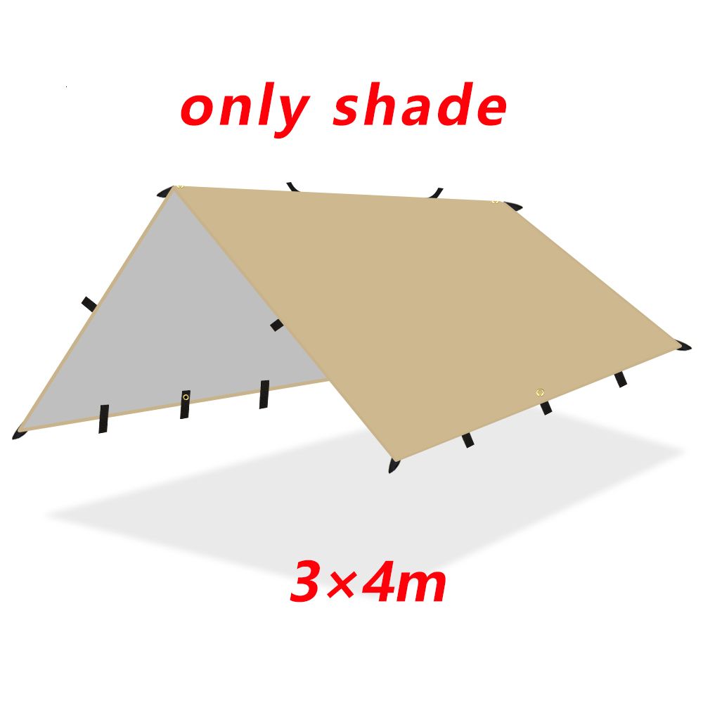 3x4m Khaki