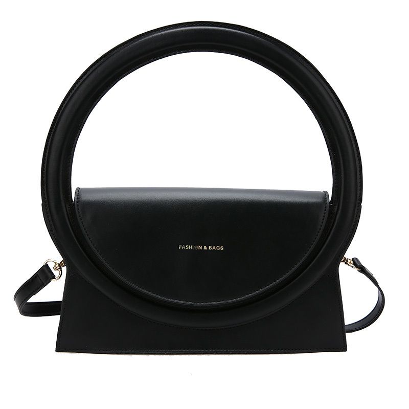 black shoulder bag