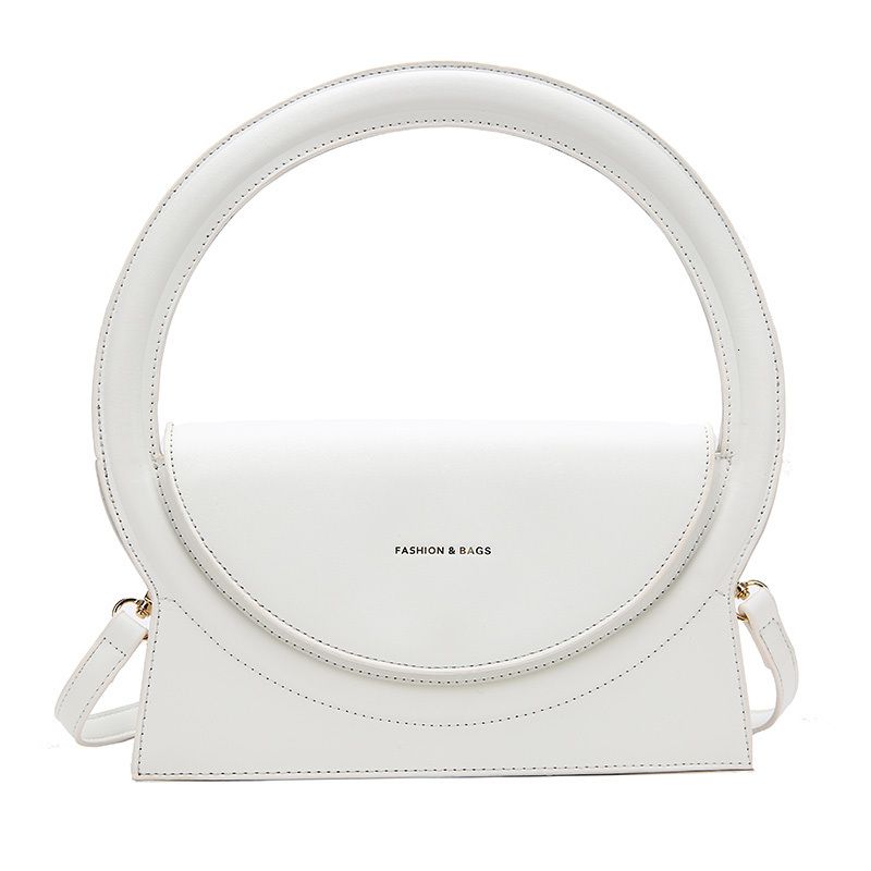 white shoulder bag