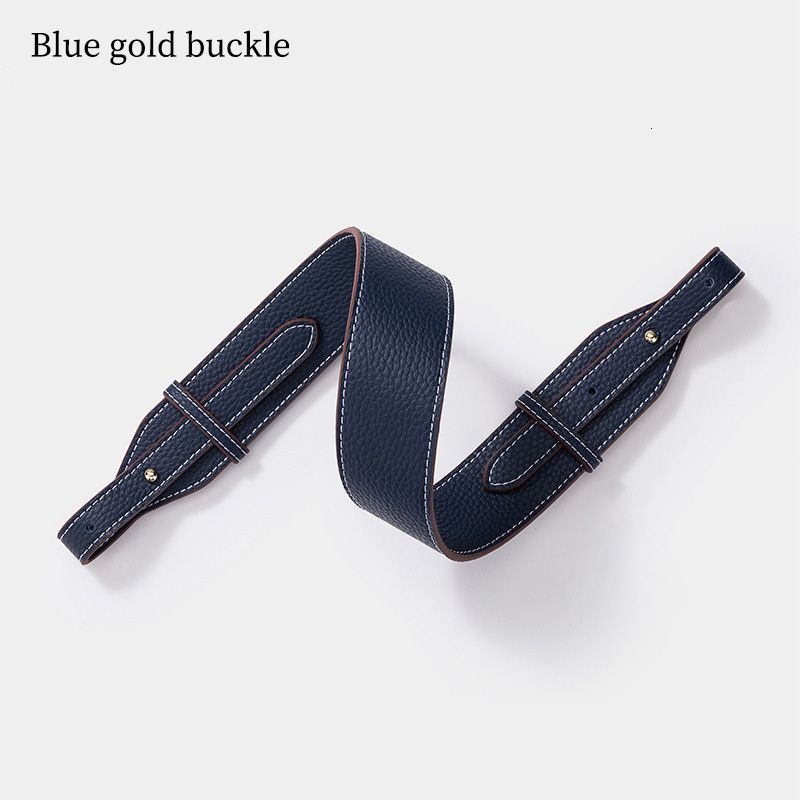 Blue Gold Buckle